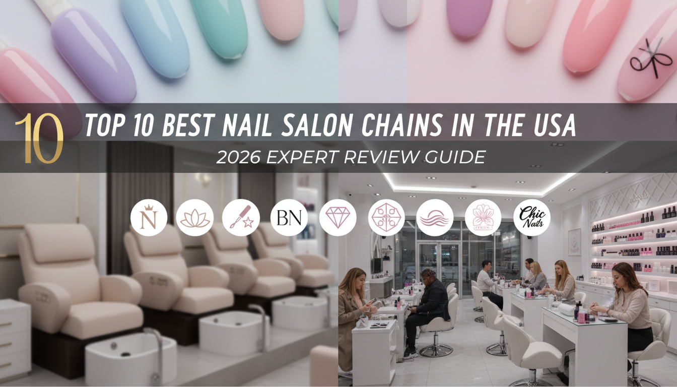 Top 10 Best Nail Salon Chains in the USA: 2026 Expert Review Guide