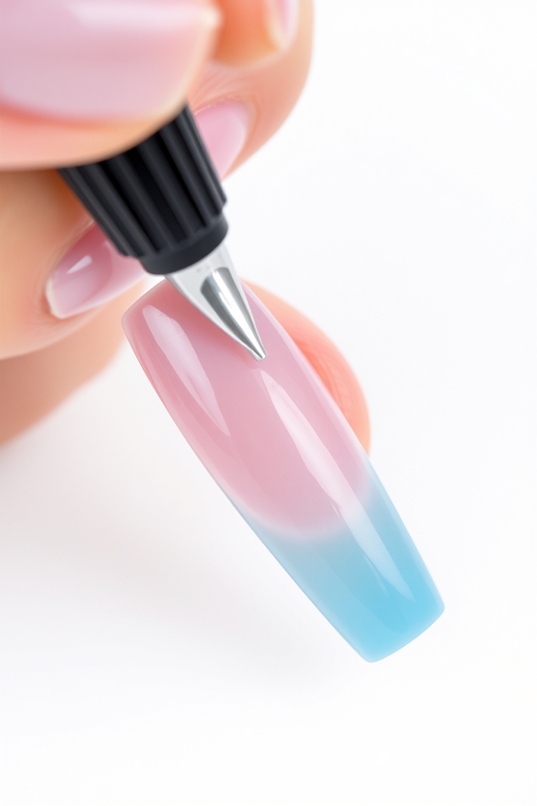 long acrylic designs detail