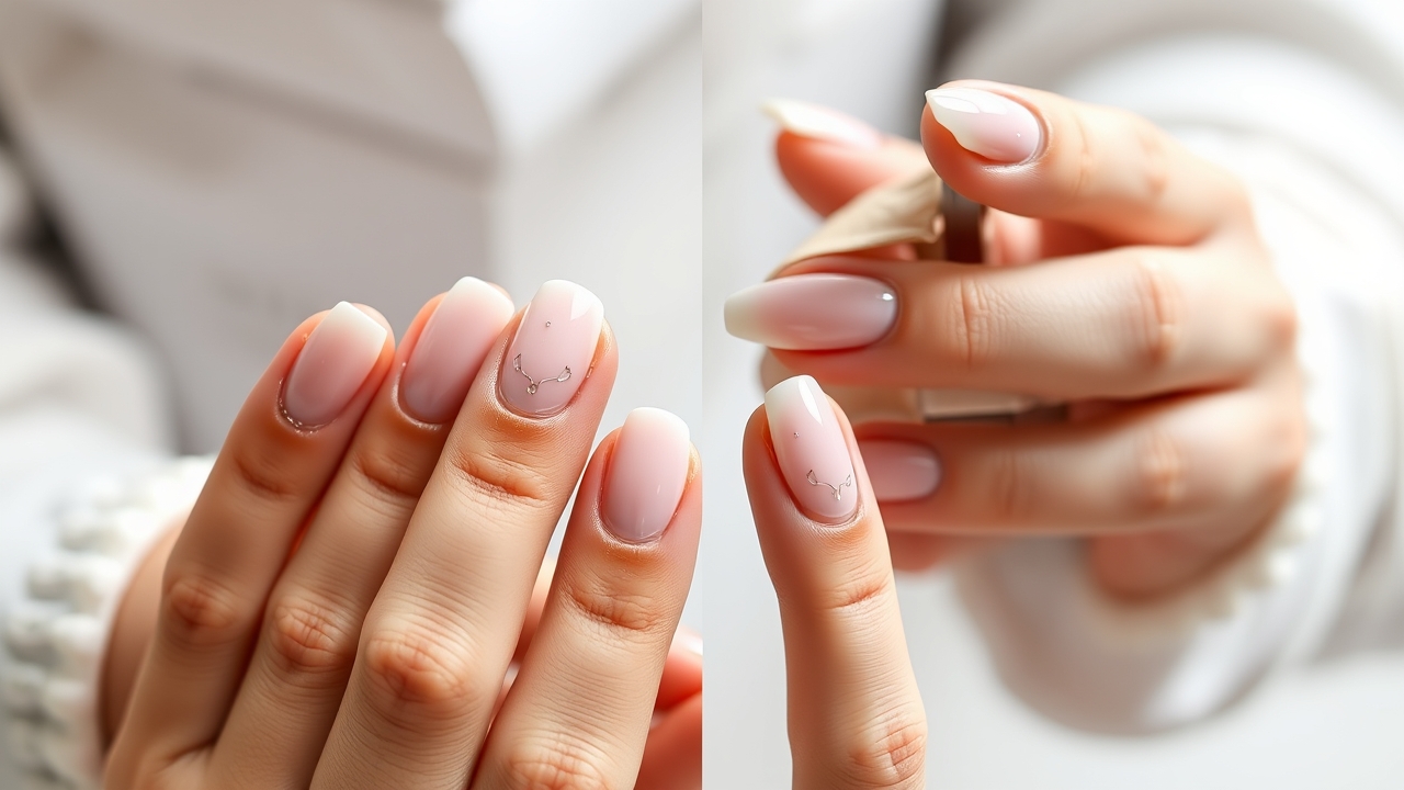 Soaking acrylic nails to remove them without damage