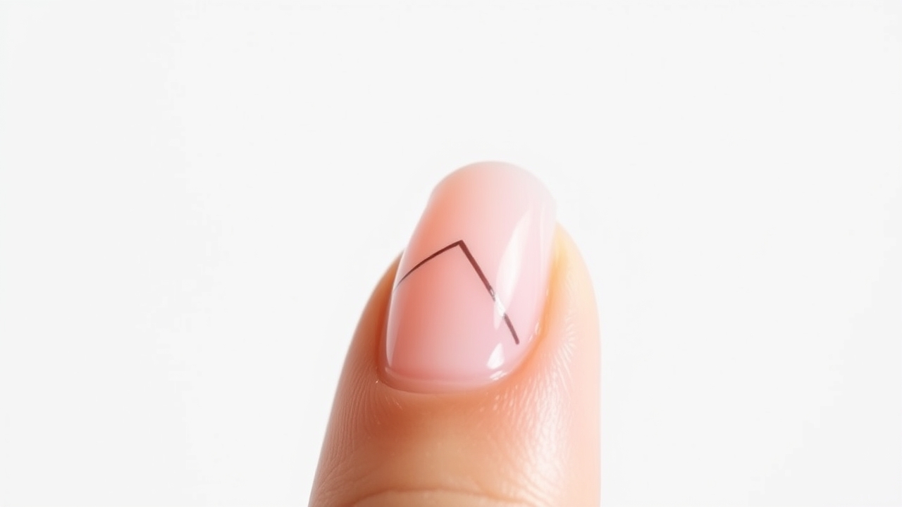 simple chic nails detail