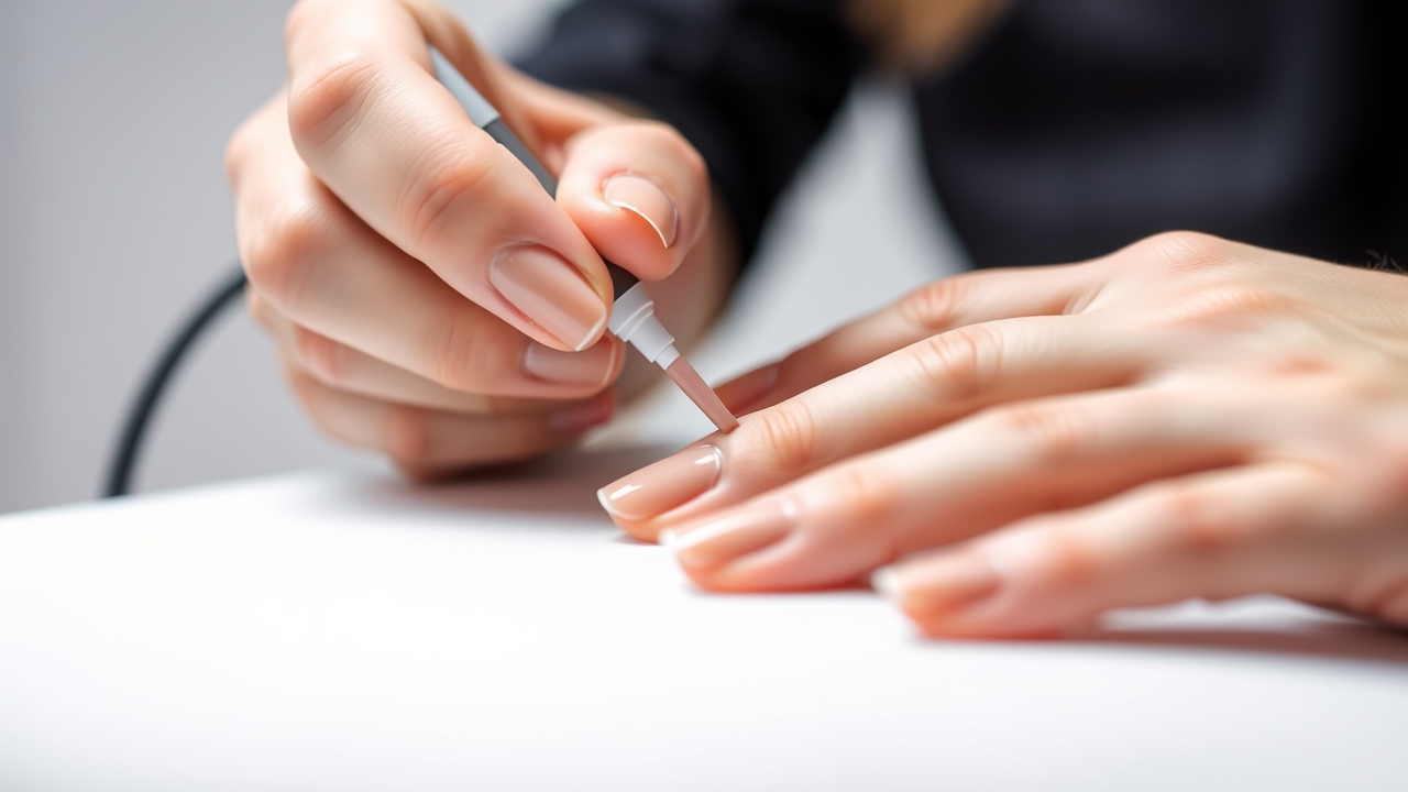 best nude polish application