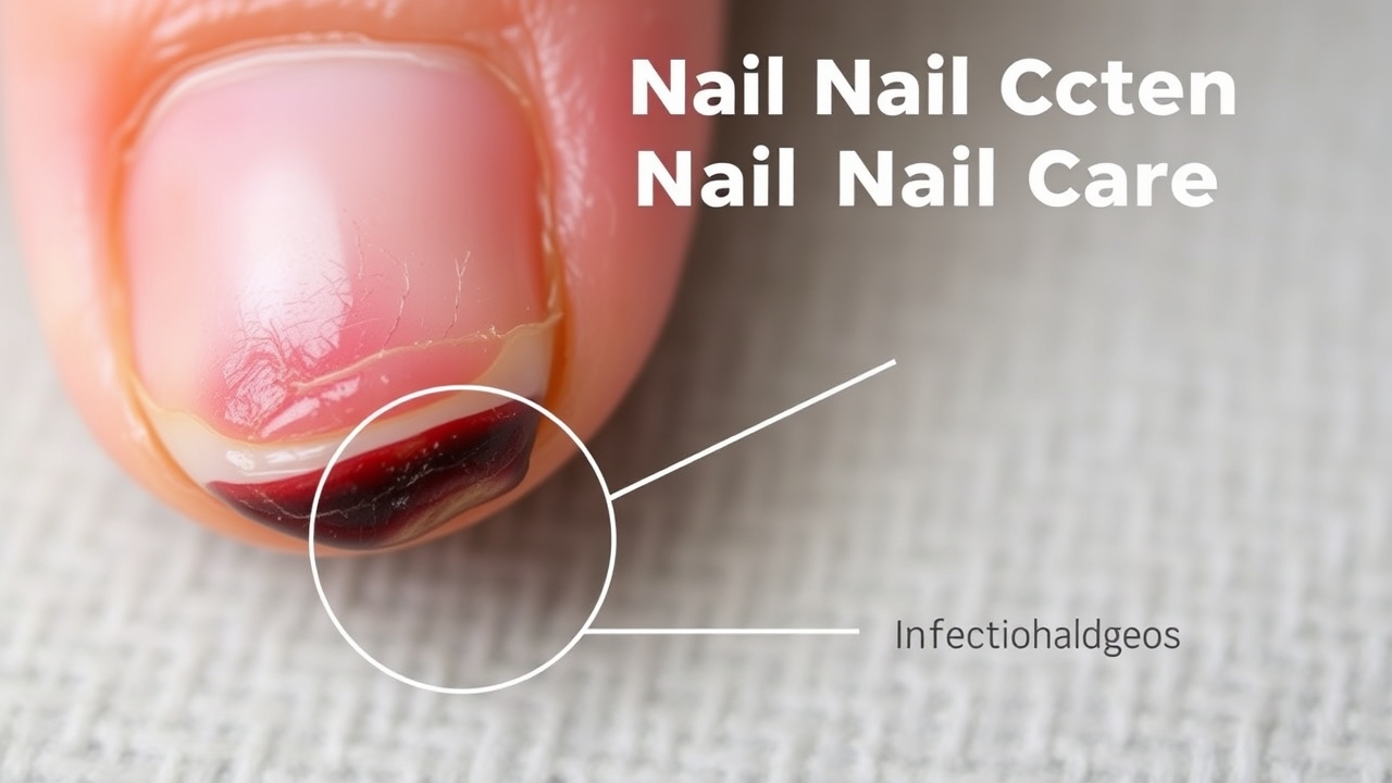 nail infection symptoms
