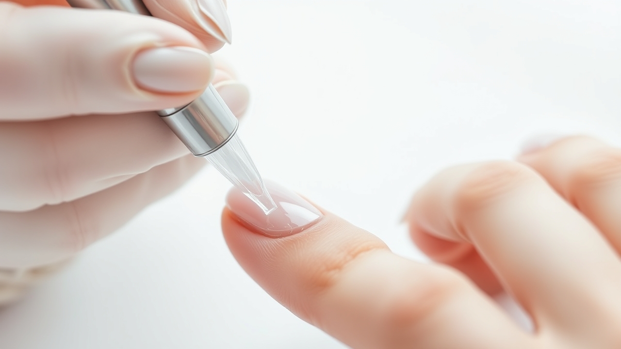 gel x vs acrylic nail application step